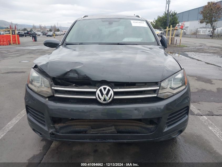 2013 Volkswagen Touareg Tdi Lux VIN: WVGEP9BP7DD010339 Lot: 41094662