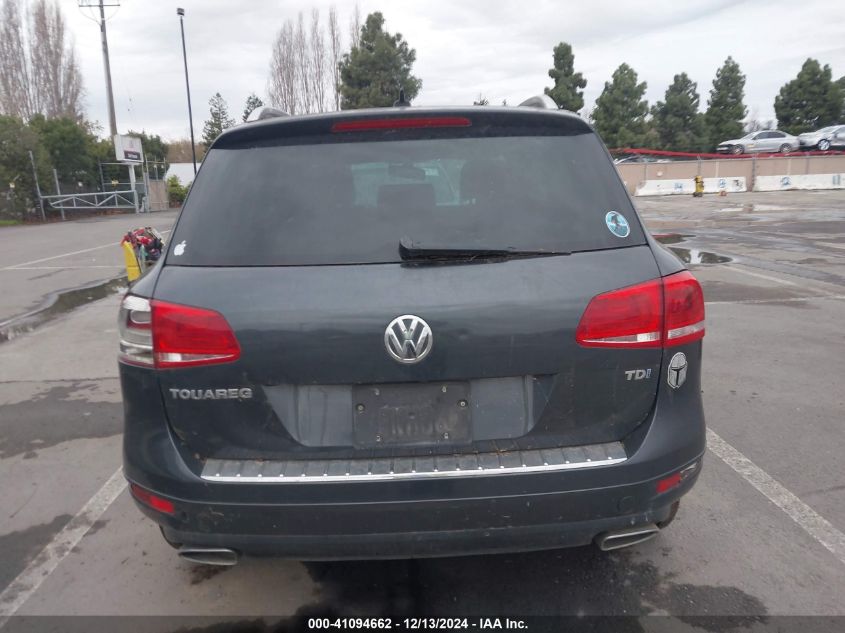 2013 Volkswagen Touareg Tdi Lux VIN: WVGEP9BP7DD010339 Lot: 41094662