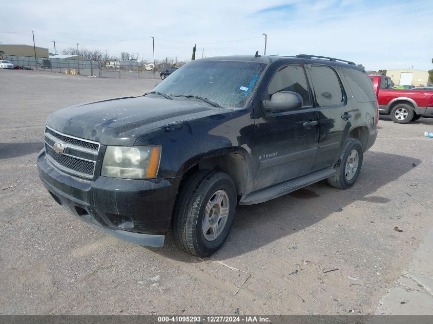 2008 Chevrolet Tahoe Ls VIN: 1GNFK130X8R181287 Lot: 41095293