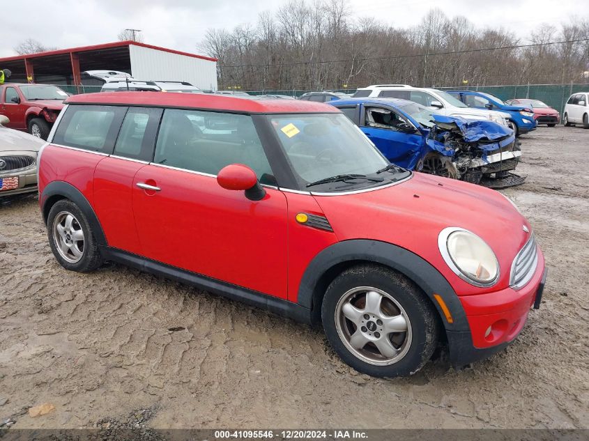 2008 Mini Cooper Clubman VIN: WMWML33528TN68047 Lot: 41095546