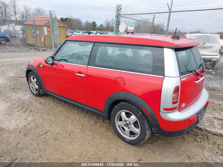 2008 Mini Cooper Clubman VIN: WMWML33528TN68047 Lot: 41095546