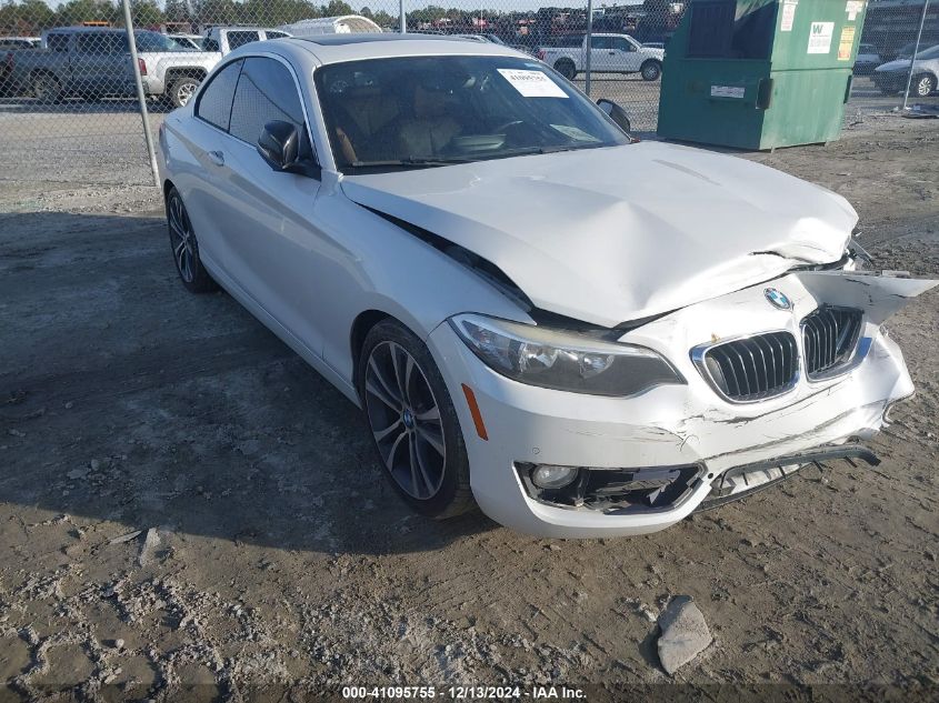 2015 BMW 228I VIN: WBA1F5C5XFV257425 Lot: 41095755