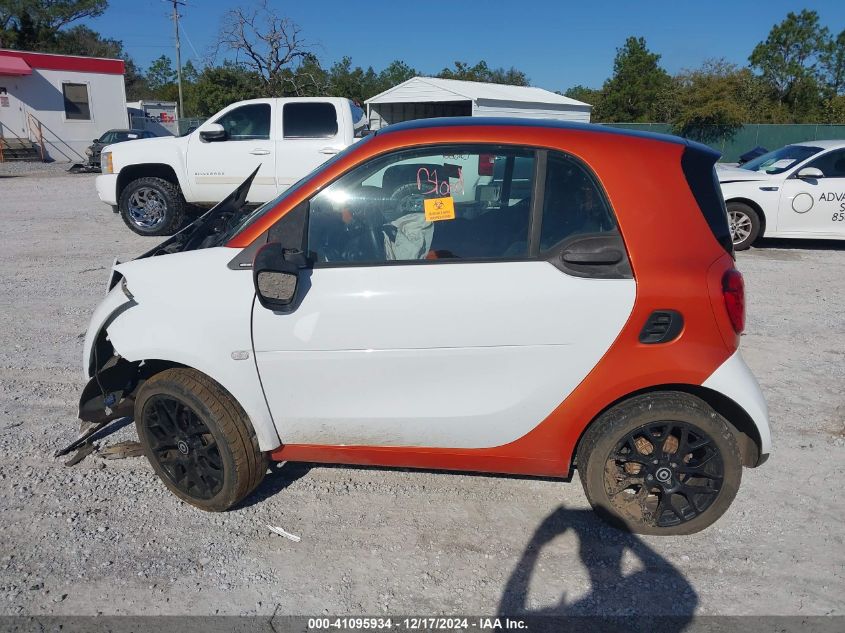 2016 Smart Fortwo Passion/Prime/Proxy/Pure VIN: WMEFJ5DA3GK075072 Lot: 41095934