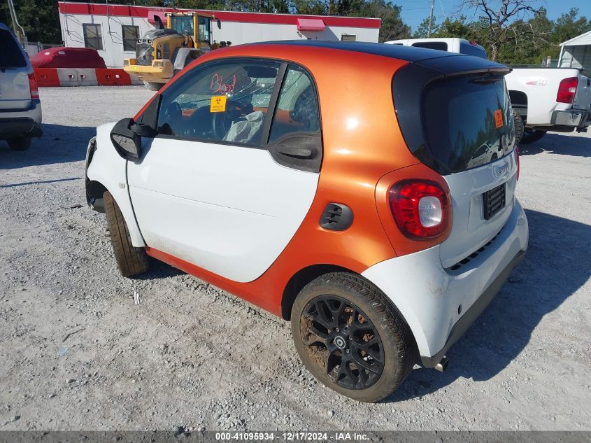 2016 Smart Fortwo Passion/Prime/Proxy/Pure VIN: WMEFJ5DA3GK075072 Lot: 41095934