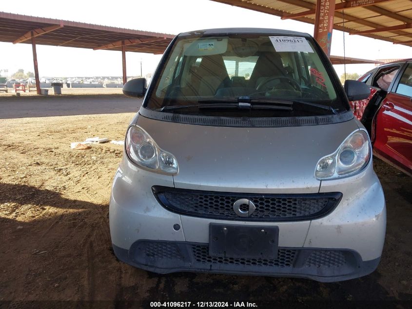 2013 Smart Fortwo Passion/Pure VIN: WMEEJ3BA9DK655098 Lot: 41096217