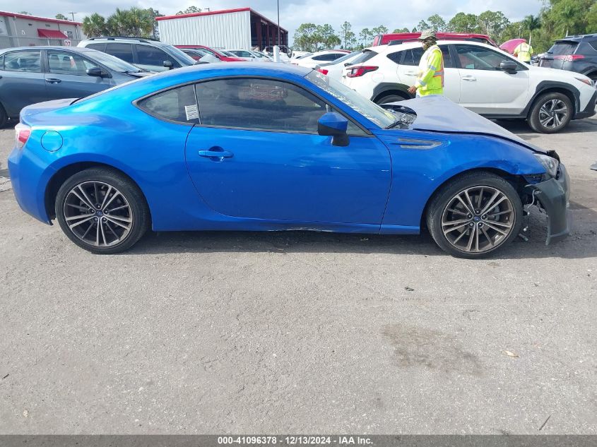 2013 Subaru Brz Limited VIN: JF1ZCAC15D2605382 Lot: 41096378