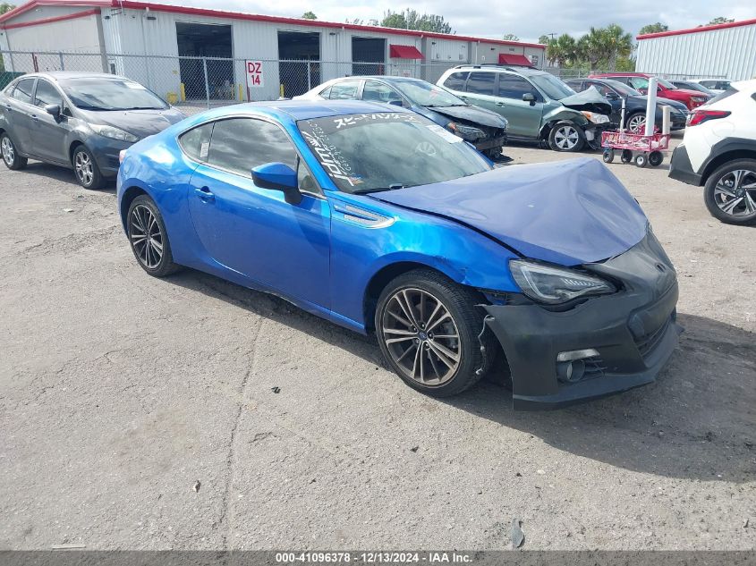 2013 Subaru Brz Limited VIN: JF1ZCAC15D2605382 Lot: 41096378