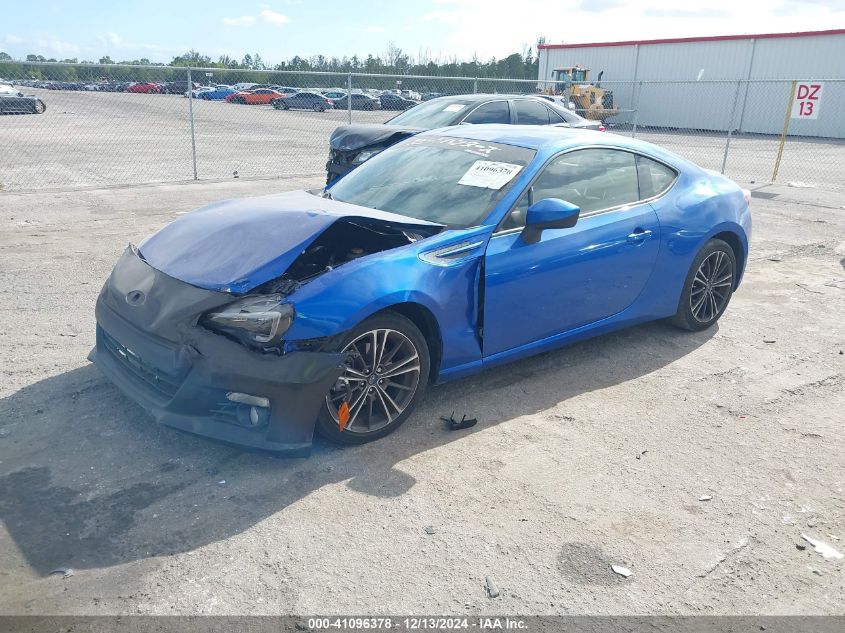 2013 Subaru Brz Limited VIN: JF1ZCAC15D2605382 Lot: 41096378