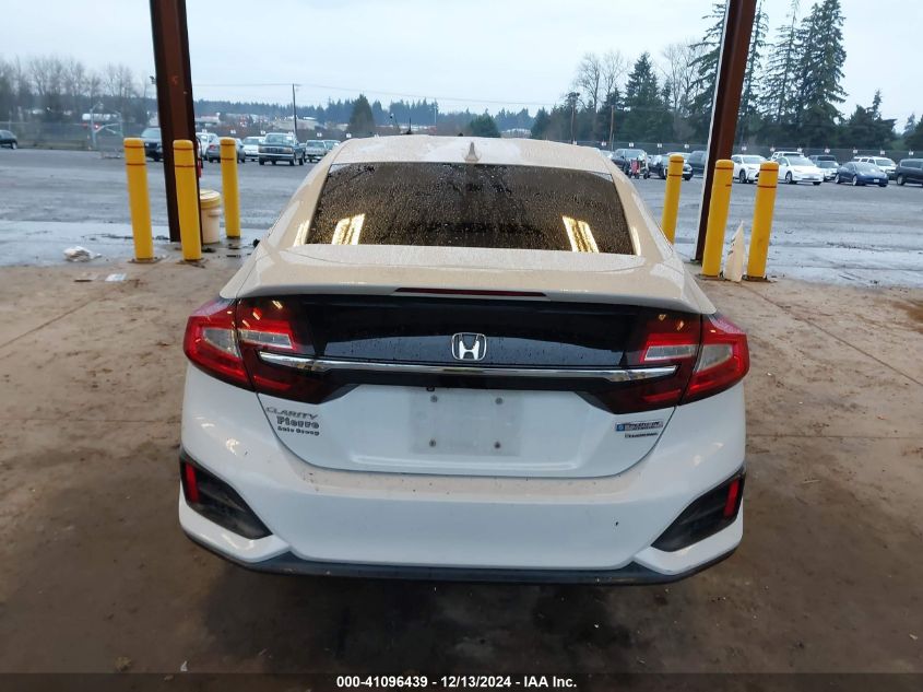 2018 Honda Clarity Plug-In Hybrid Touring VIN: JHMZC5F3XJC001636 Lot: 41096439