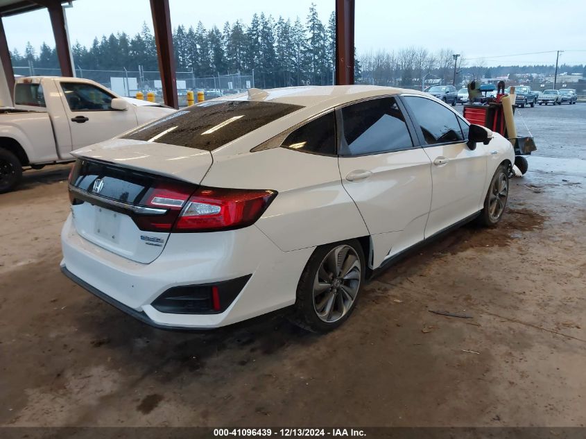 2018 Honda Clarity Plug-In Hybrid Touring VIN: JHMZC5F3XJC001636 Lot: 41096439