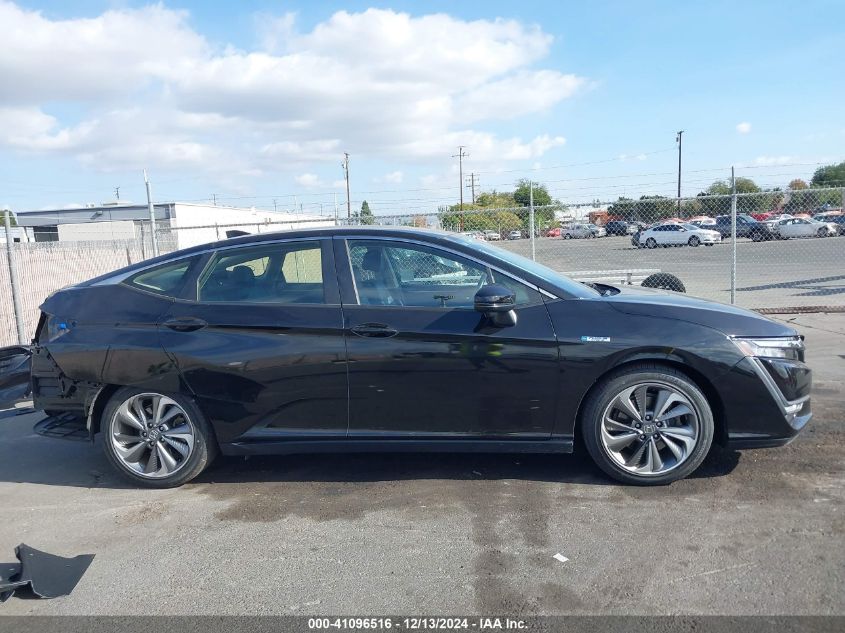 2018 Honda Clarity Plug-In Hybrid Touring VIN: JHMZC5F30JC004867 Lot: 41096516