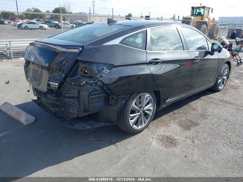 2018 Honda Clarity Plug-In Hybrid Touring VIN: JHMZC5F30JC004867 Lot: 41096516