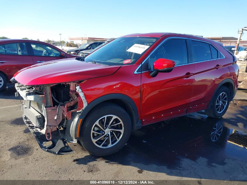 2022 Mitsubishi Eclipse Cross Es VIN: JA4ASUAA0NZ001837 Lot: 41096518