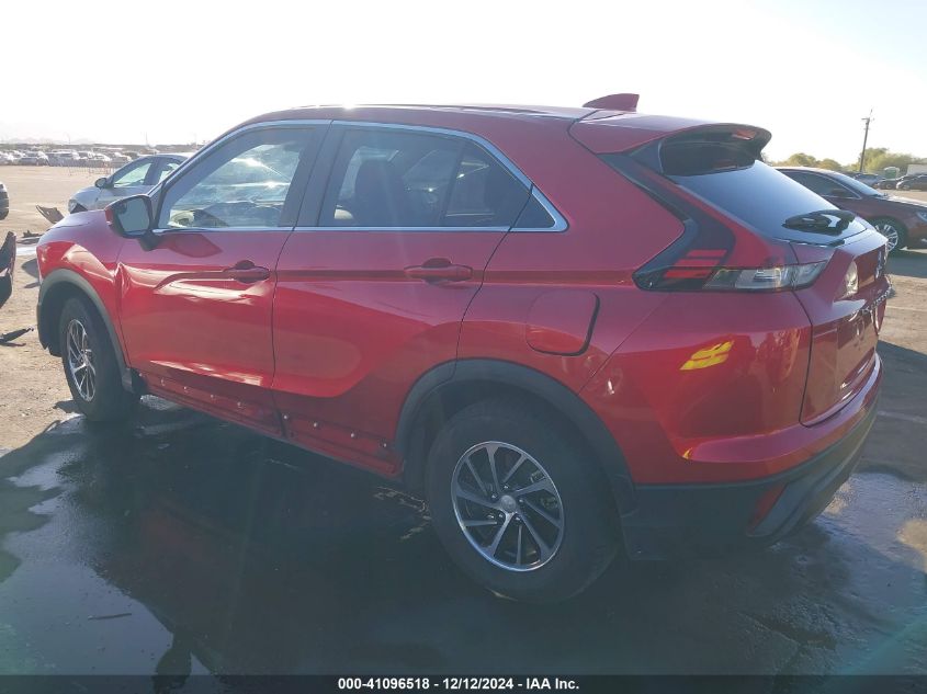 2022 Mitsubishi Eclipse Cross Es VIN: JA4ASUAA0NZ001837 Lot: 41096518