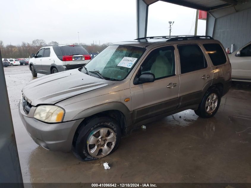 2001 Mazda Tribute Es V6/Lx V6 VIN: 4F2CU09141KM24526 Lot: 41096542