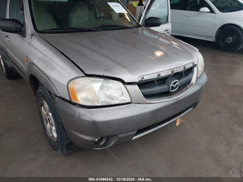 2001 Mazda Tribute Es V6/Lx V6 VIN: 4F2CU09141KM24526 Lot: 41096542