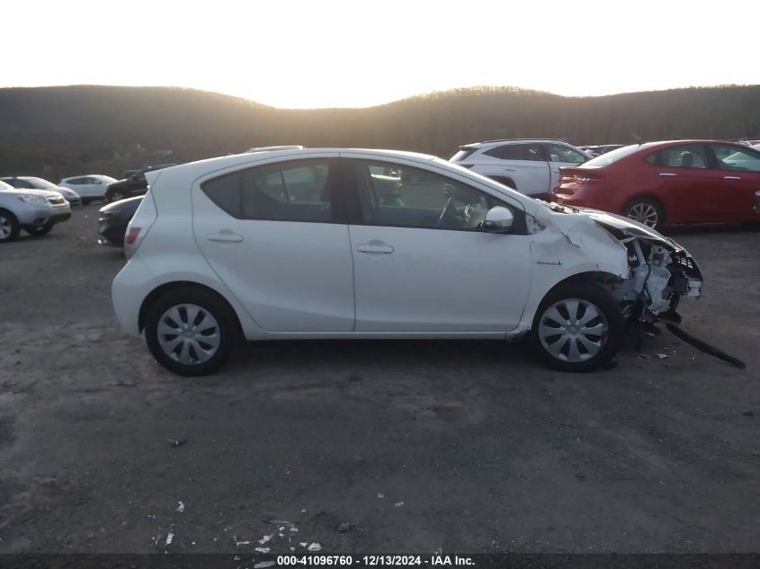 2014 Toyota Prius C Two VIN: JTDKDTB37E1074748 Lot: 41096760