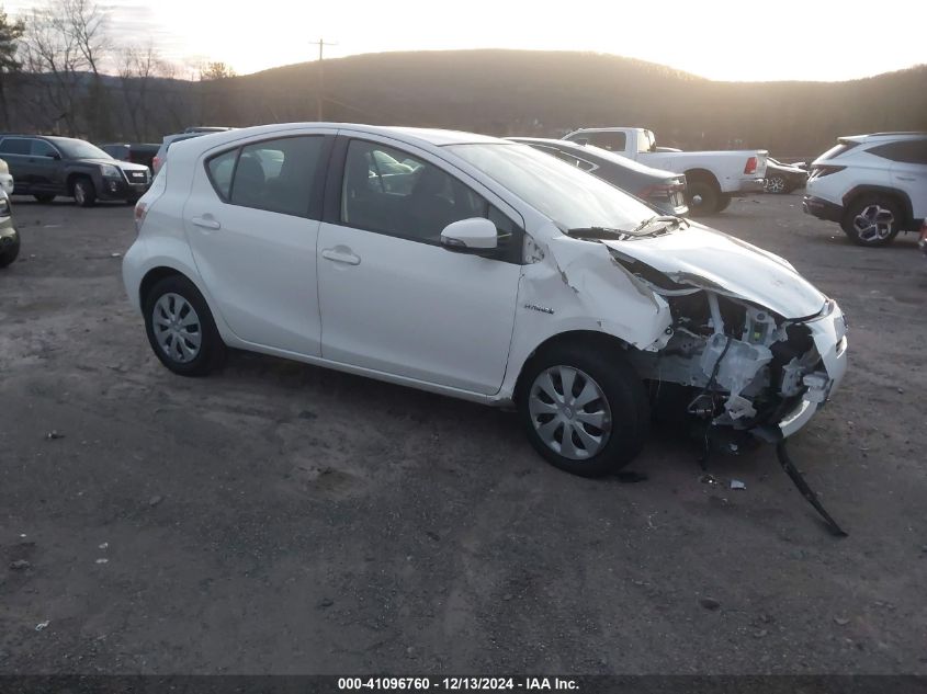 2014 Toyota Prius C Two VIN: JTDKDTB37E1074748 Lot: 41096760