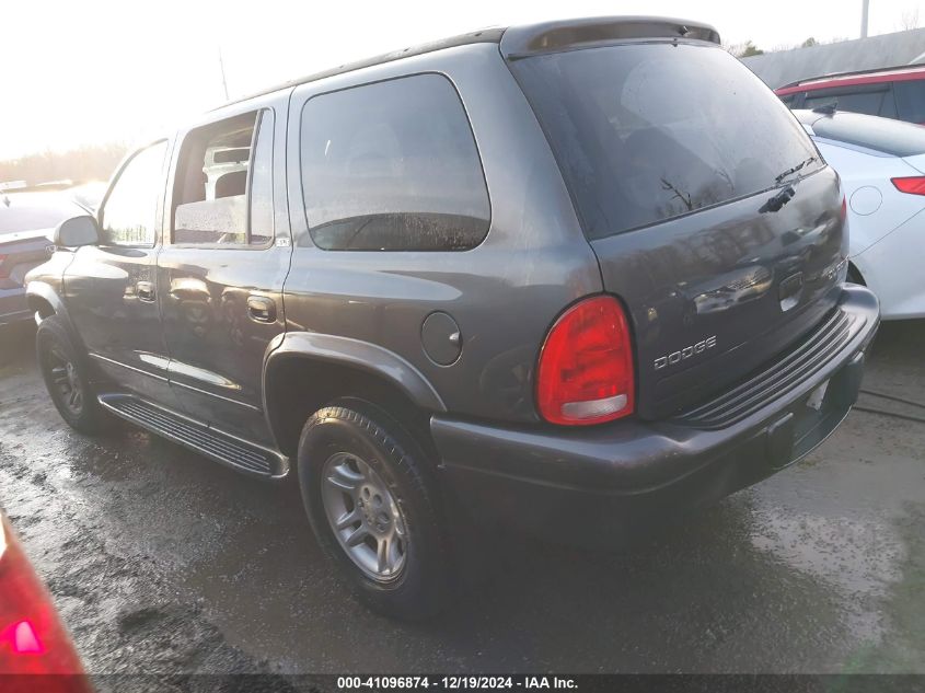 2002 Dodge Durango Slt VIN: 1B4HS48N72F179784 Lot: 41096874