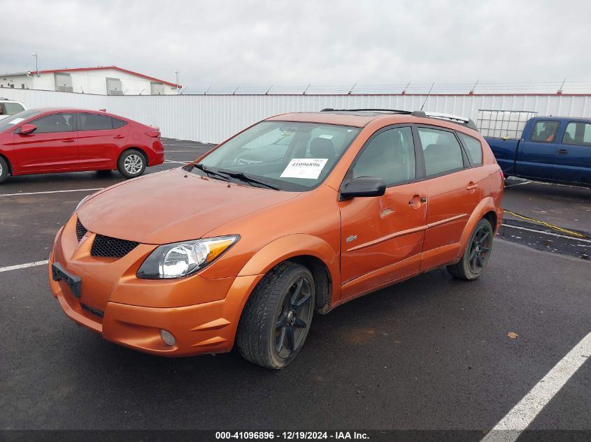 2004 Pontiac Vibe VIN: 5Y2SL62864Z469357 Lot: 41096896