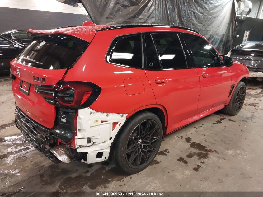 2023 BMW X3 M VIN: 5YM13EC07P9R94082 Lot: 41096959