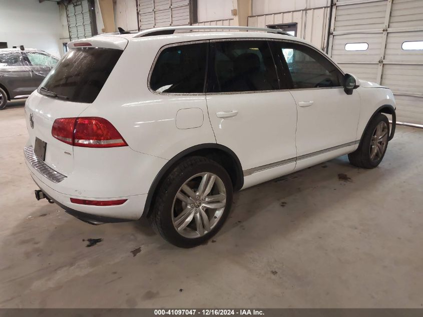 2013 Volkswagen Touareg Vr6 Executive VIN: WVGEF9BPXDD000861 Lot: 41097047