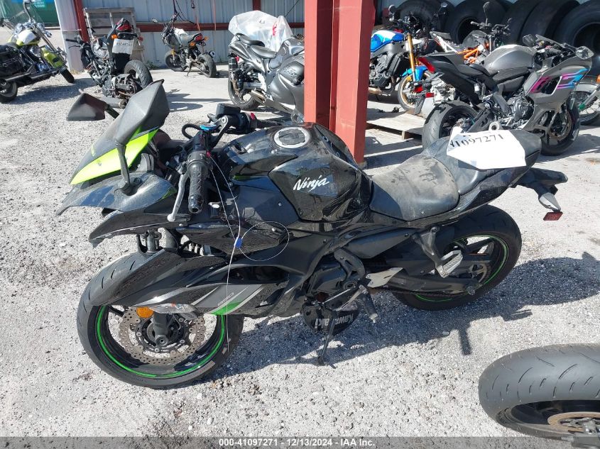 2019 Kawasaki Ex650 F VIN: JKAEXEK10KDA30936 Lot: 41097271