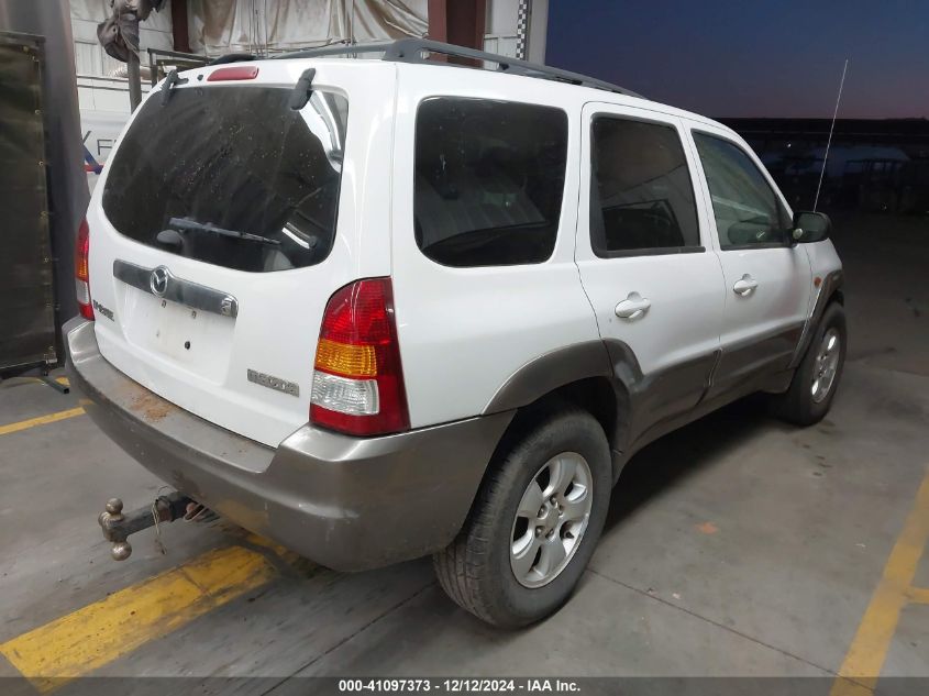 2004 Mazda Tribute Lx V6 VIN: 4F2CZ04144KM26774 Lot: 41097373