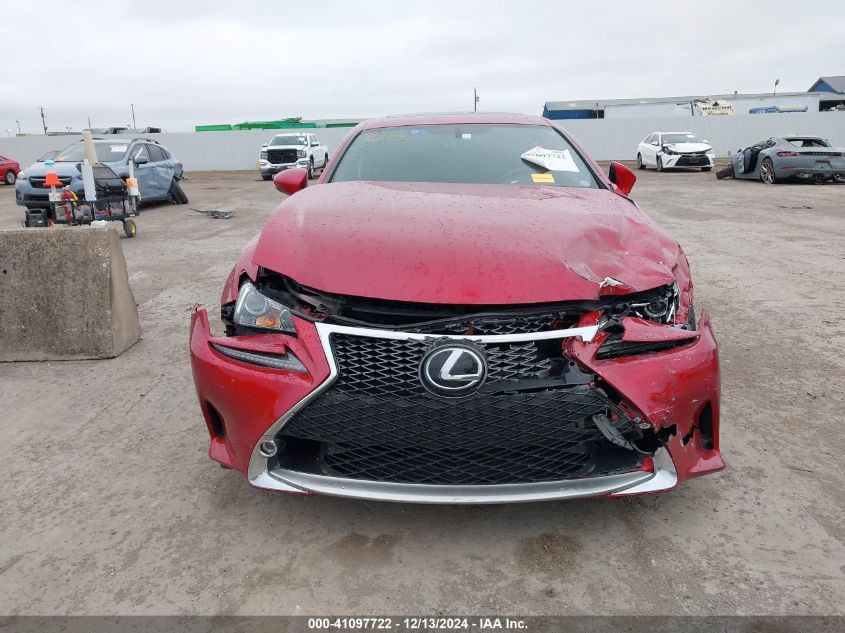 2016 Lexus Rc 350 VIN: JTHHE5BCXG5013813 Lot: 41097722