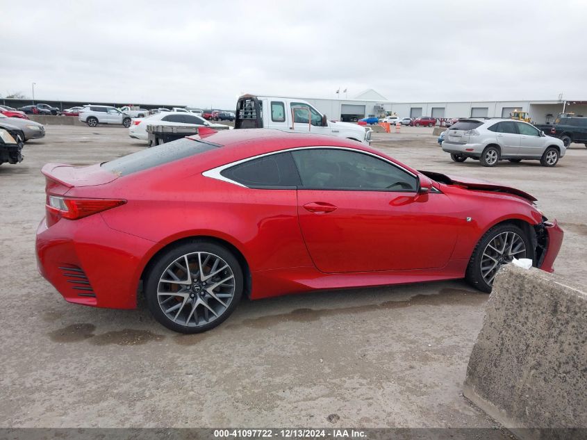 2016 Lexus Rc 350 VIN: JTHHE5BCXG5013813 Lot: 41097722