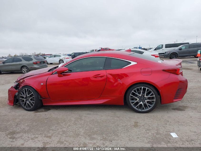 2016 Lexus Rc 350 VIN: JTHHE5BCXG5013813 Lot: 41097722