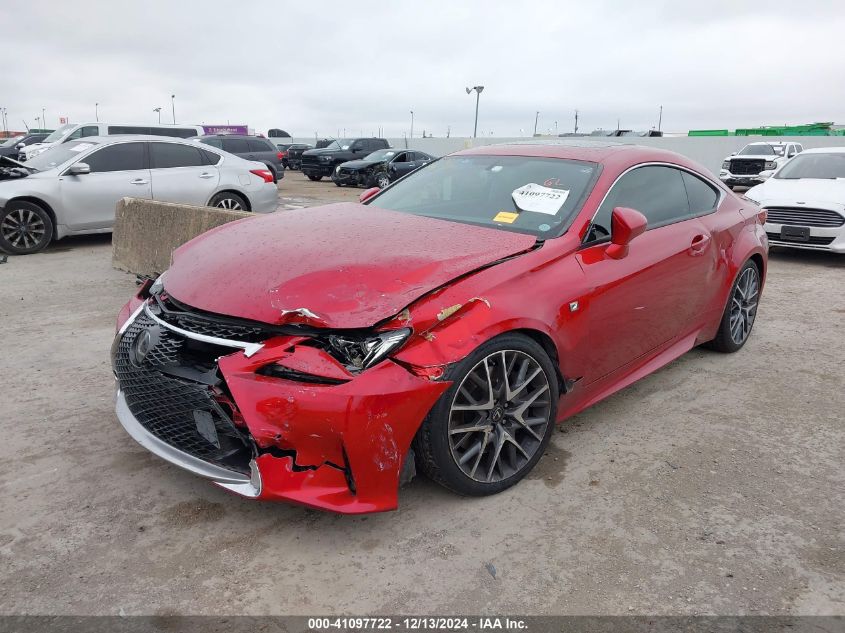 2016 Lexus Rc 350 VIN: JTHHE5BCXG5013813 Lot: 41097722