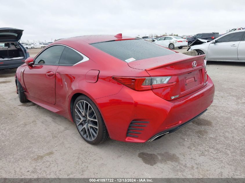 2016 Lexus Rc 350 VIN: JTHHE5BCXG5013813 Lot: 41097722