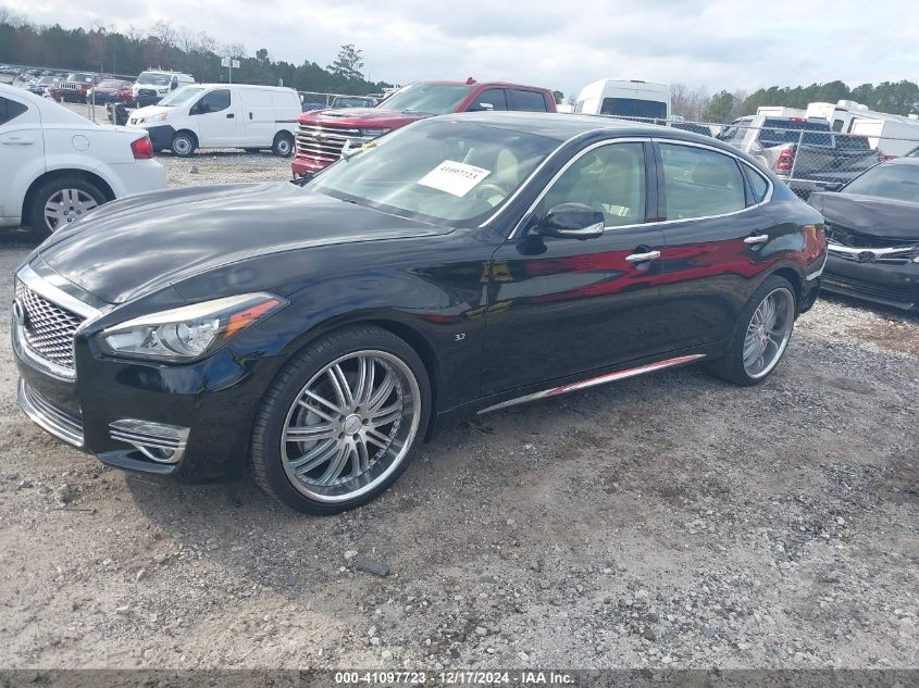 2015 Infiniti Q70L 3.7X VIN: JN1BY1PR2FM831824 Lot: 41097723