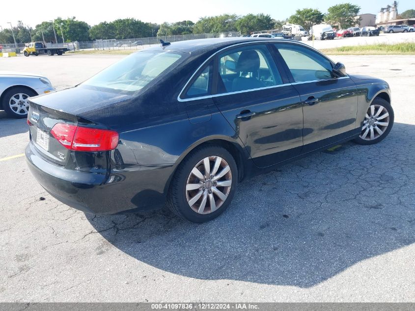 2010 Audi A4 2.0T Premium VIN: WAUHFAFL9AN055119 Lot: 41097836