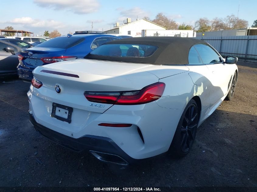 2022 BMW 840 I VIN: WBADZ2C0XNCH25061 Lot: 41097954