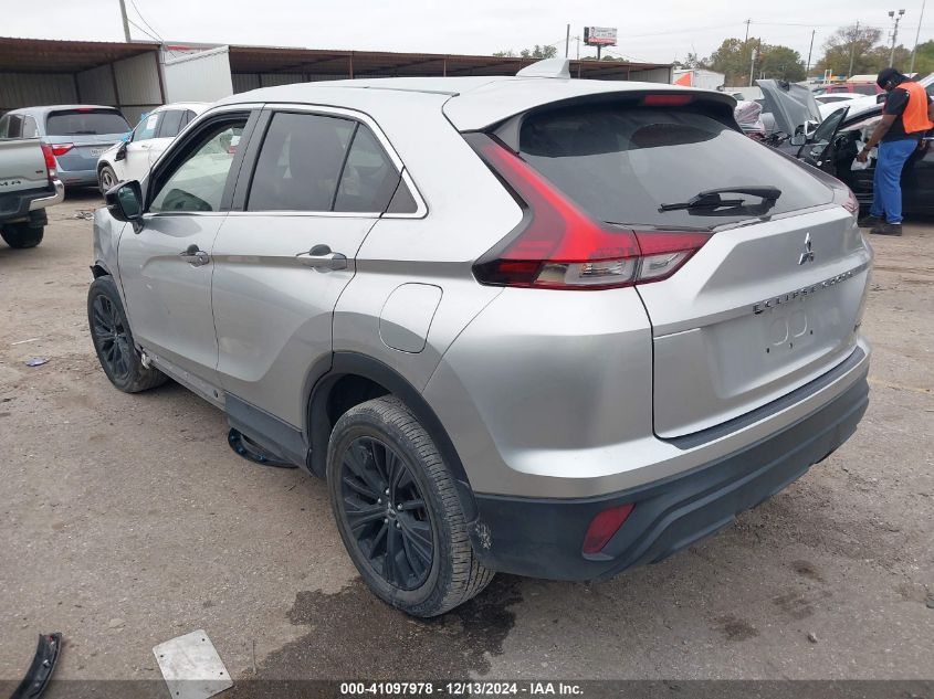 2022 Mitsubishi Eclipse Cross Le S-Awc VIN: JA4ATVAA4NZ003531 Lot: 41097978