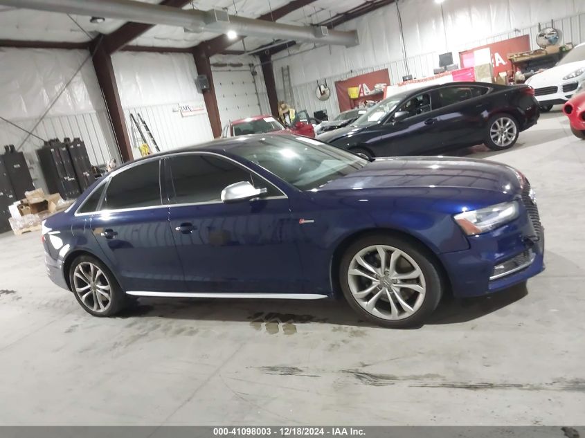 2013 Audi S4 3.0T Premium Plus VIN: WAUKGAFL7DA086111 Lot: 41098003