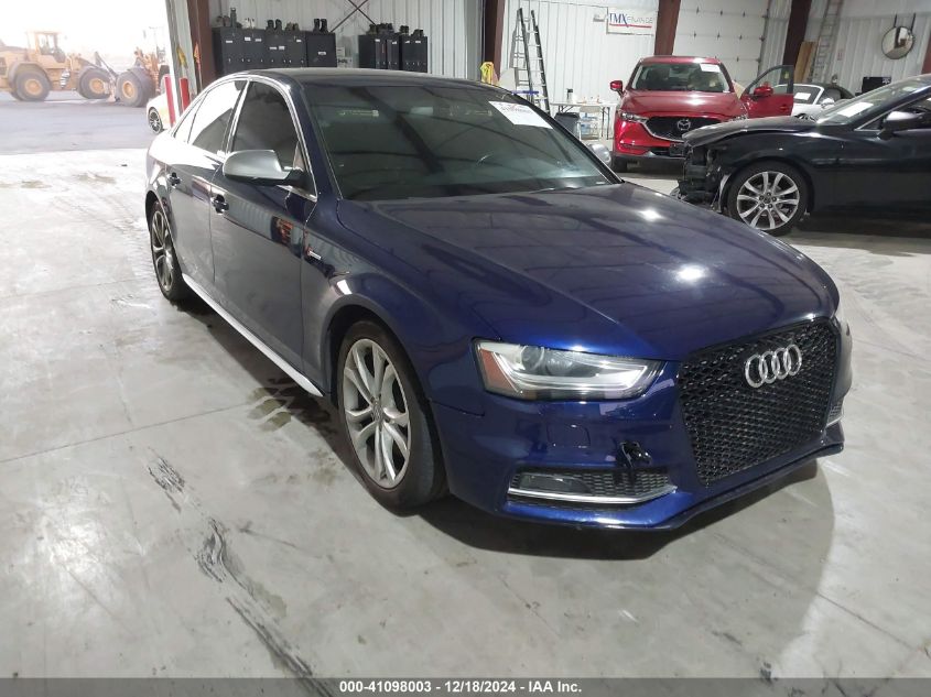 2013 Audi S4 3.0T Premium Plus VIN: WAUKGAFL7DA086111 Lot: 41098003