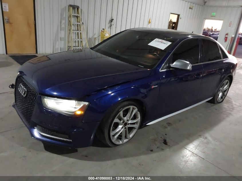 2013 Audi S4 3.0T Premium Plus VIN: WAUKGAFL7DA086111 Lot: 41098003