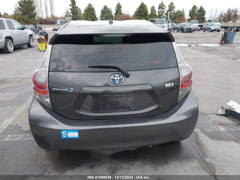 2013 Toyota Prius C Two VIN: JTDKDTB3XD1528408 Lot: 41098039