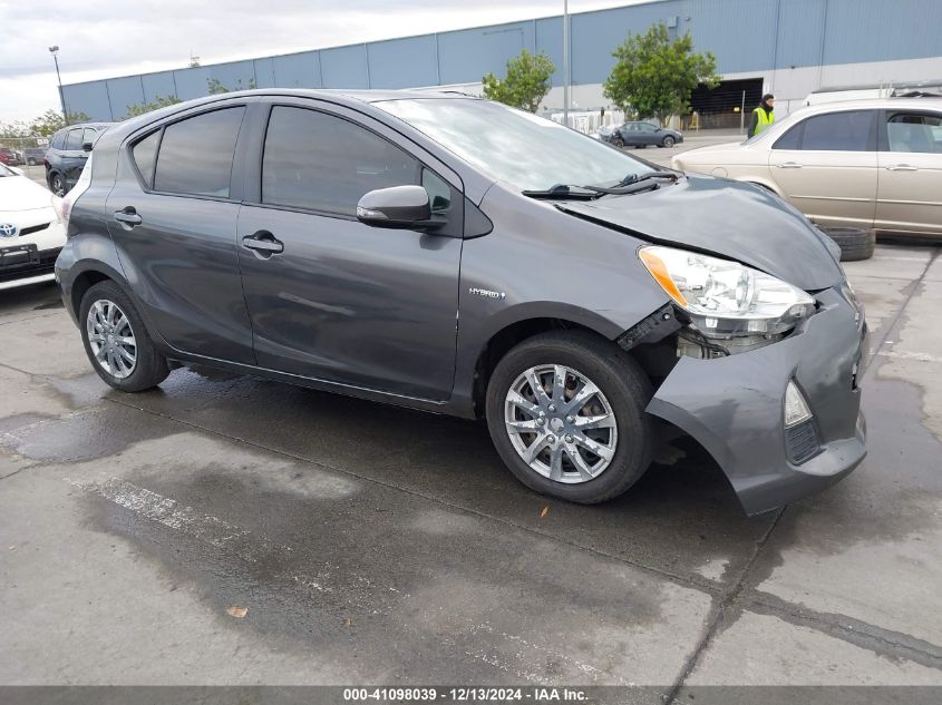 2013 Toyota Prius C Two VIN: JTDKDTB3XD1528408 Lot: 41098039