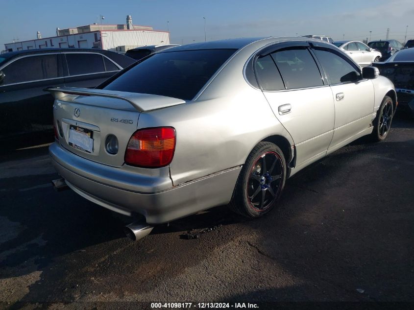 2002 Lexus Gs 430 Base (A5) VIN: JT8BL69S420009745 Lot: 41098177