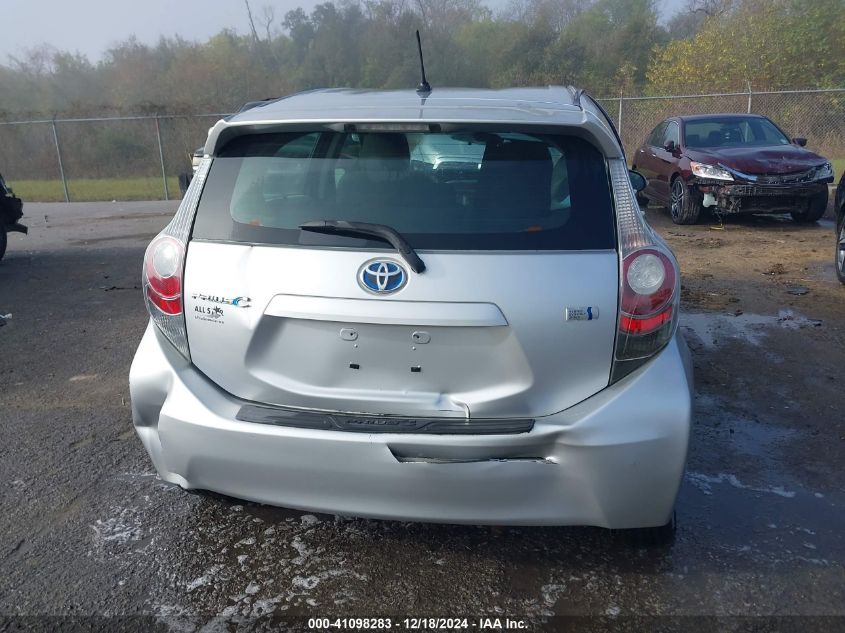 2012 Toyota Prius C Two VIN: JTDKDTB30C1504021 Lot: 41098283