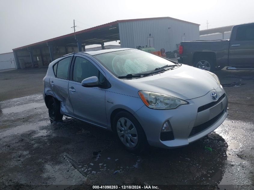 2012 Toyota Prius C Two VIN: JTDKDTB30C1504021 Lot: 41098283