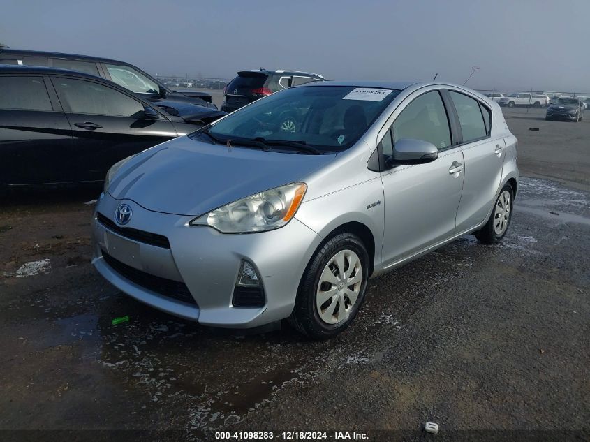 2012 Toyota Prius C Two VIN: JTDKDTB30C1504021 Lot: 41098283