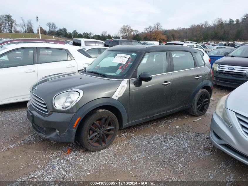 2013 Mini Countryman Cooper VIN: WMWZB3C58DWM31213 Lot: 41098385