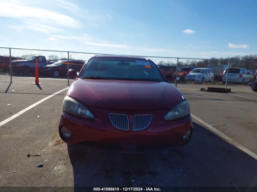 2004 Pontiac Grand Prix Gt2 VIN: 2G2WS522X41280332 Lot: 41098610