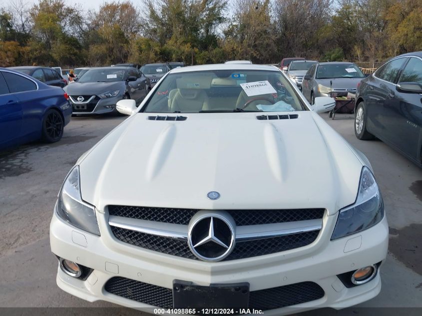 2009 Mercedes-Benz Sl 550 VIN: WDBSK71F29F156175 Lot: 41098865