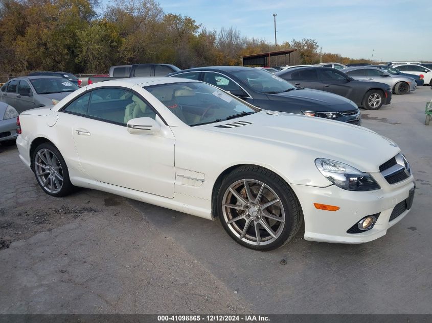 2009 Mercedes-Benz Sl 550 VIN: WDBSK71F29F156175 Lot: 41098865